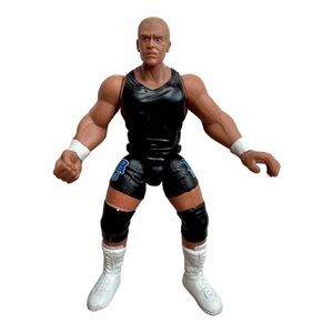 VTG '90s WWE Bob Holly WWF Superstars Series 9 Jakks Pacific Action Figure